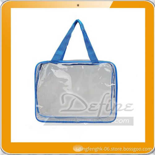 3 pcs PVC Clear Toiletry/Cosmetic/Storage Bag Set with Handle